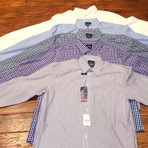 5-pack of new dress shirts